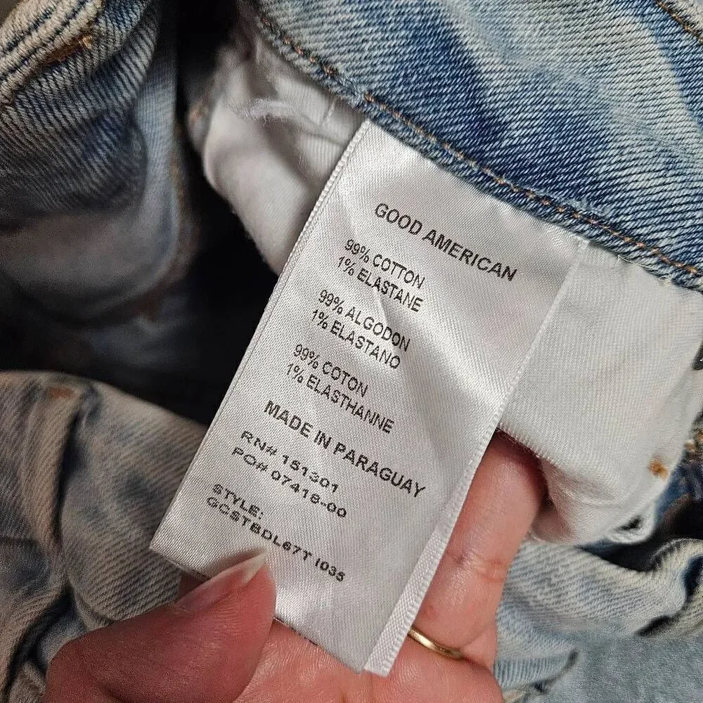 Good American Good Curve Straight Jeans